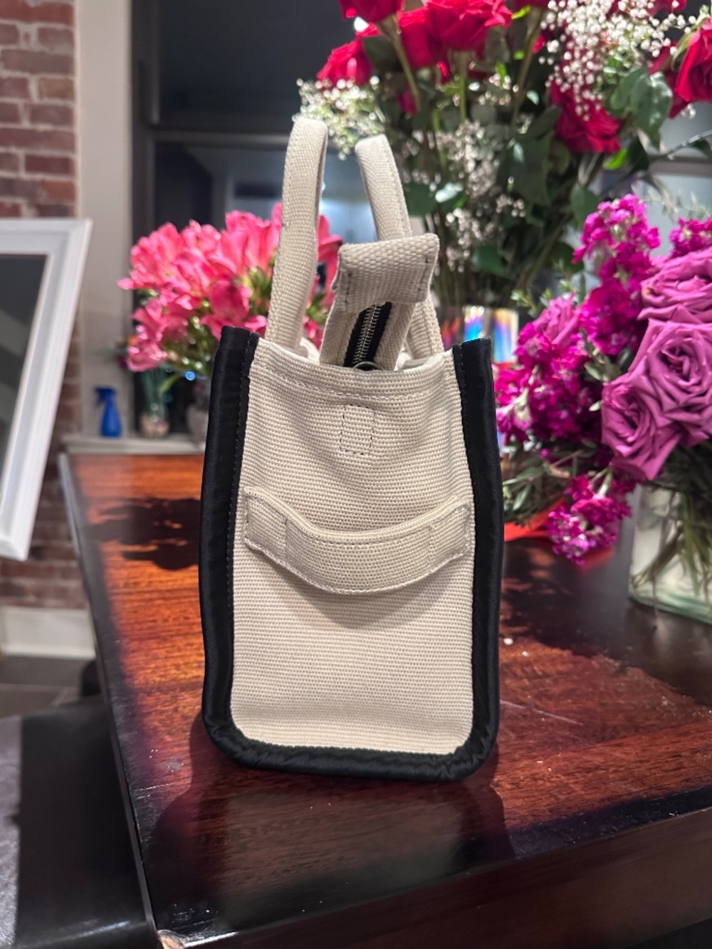 THE JACQUARD SMALL TOTE BAG - Picture 4 of 6
